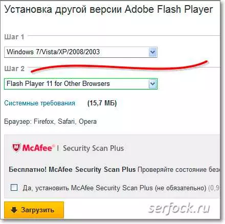 Браузер с поддержкой флеш плеера для Windows