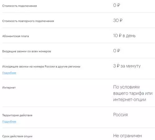 Услуга Вся Россия Мегафон