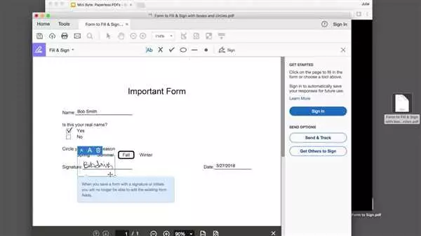 Преимущества использования Adobe Fill and Sign для заполнения и подписания документов