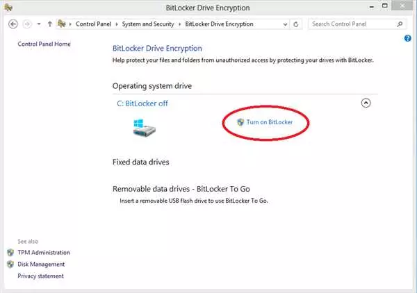 Bitlocker функции и особенности