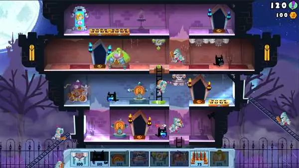 Защита замка в игре Castle doombad