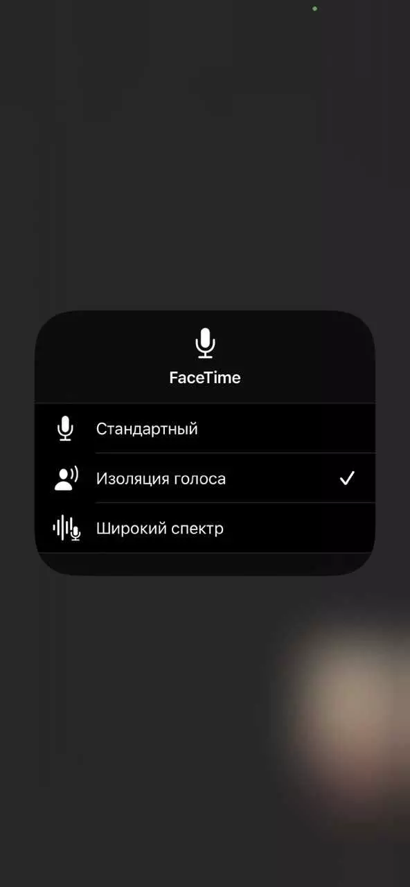 Что такое изоляция голоса на айфоне