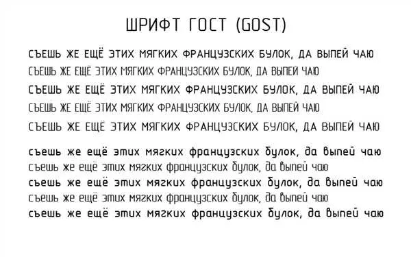 Гостовский шрифт в автокаде
