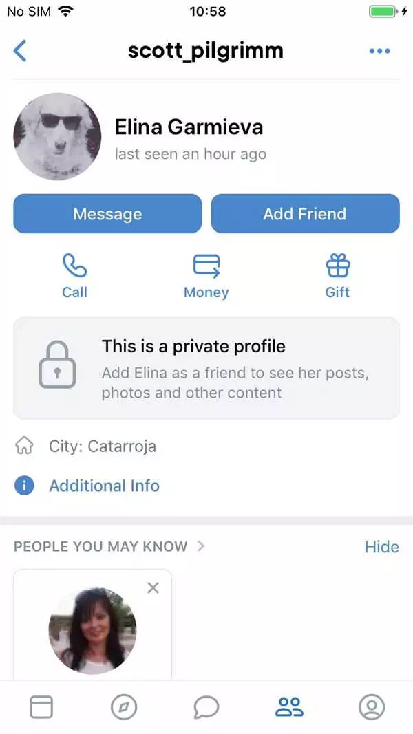 Iphone ВКонтакте