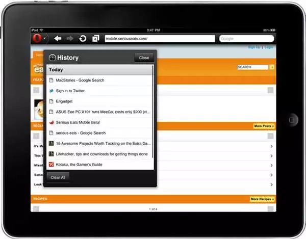 Лучший браузер для iPad