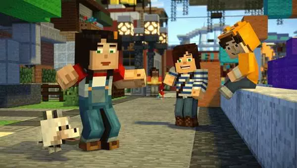 Minecraft story mode игра