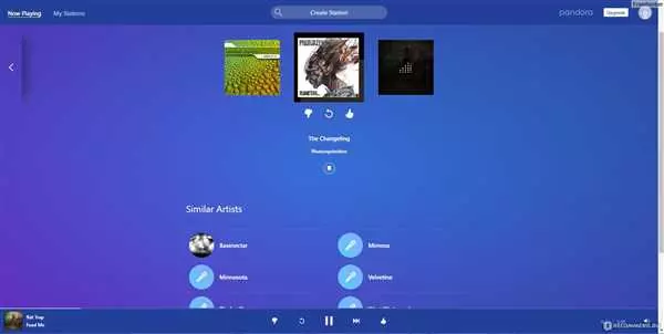 Музыкальный сервис Pandora