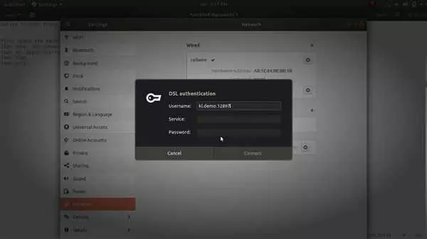 Настройка и использование PPPoE подключения в Ubuntu