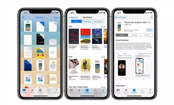 Приложения для чтения книг на iPhone бесплатно