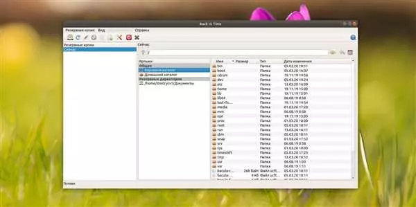 Резервное копирование Ubuntu