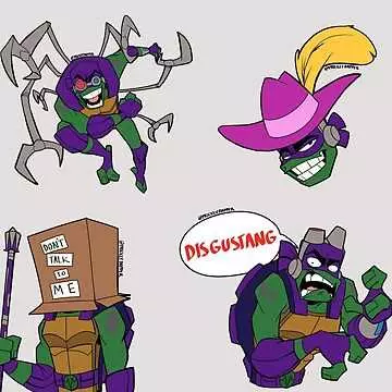 Rottmnt - сериал о черепашках-ниндзя