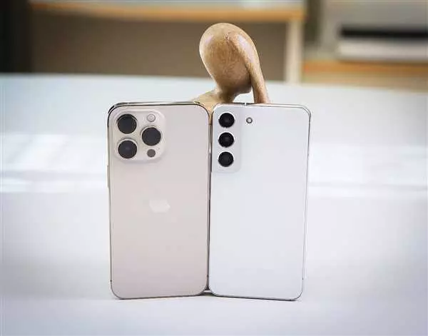 Тест Самсунг на Айфон