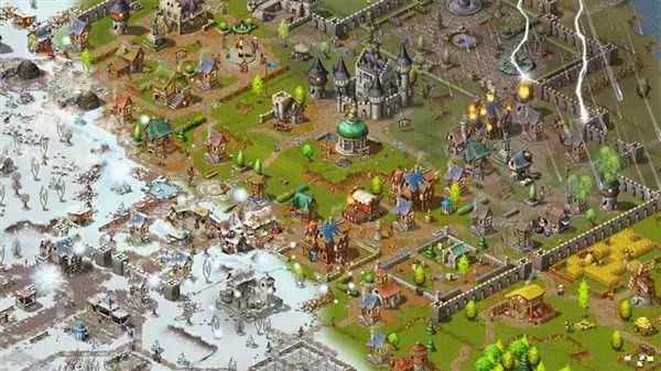 Townsmen - симулятор строительства и управления городом