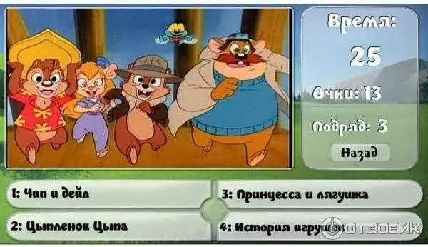 Угадай мультфильм игра