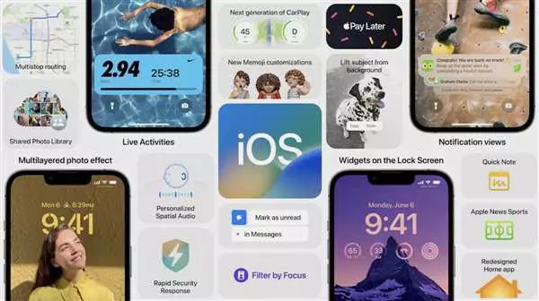 Все обновления iOS