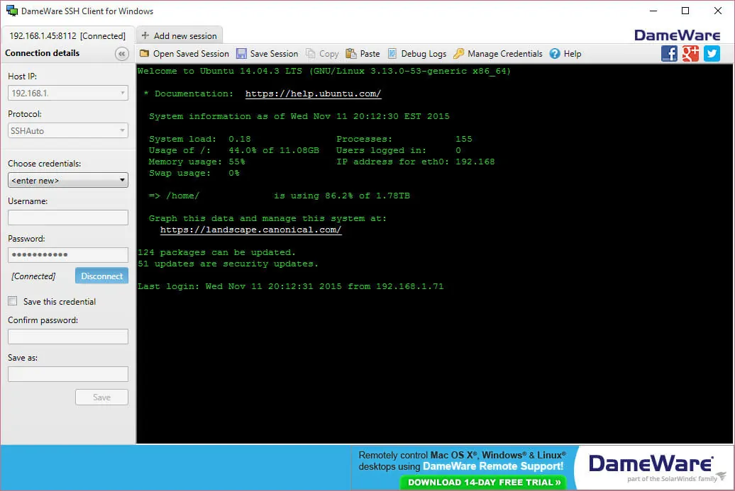 Windows 10 клиент для ssh