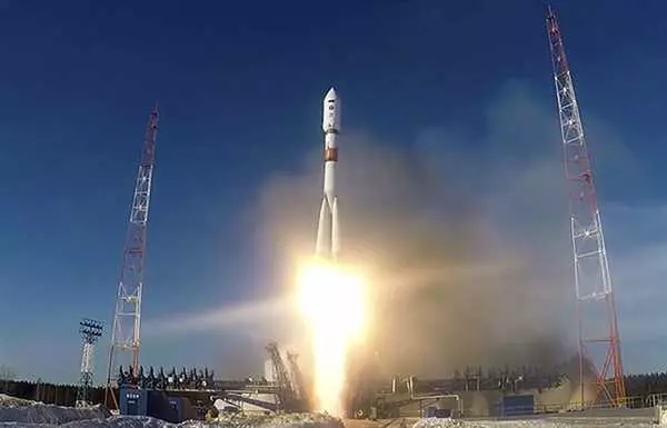Запуск ракеты с космодрома сегодня