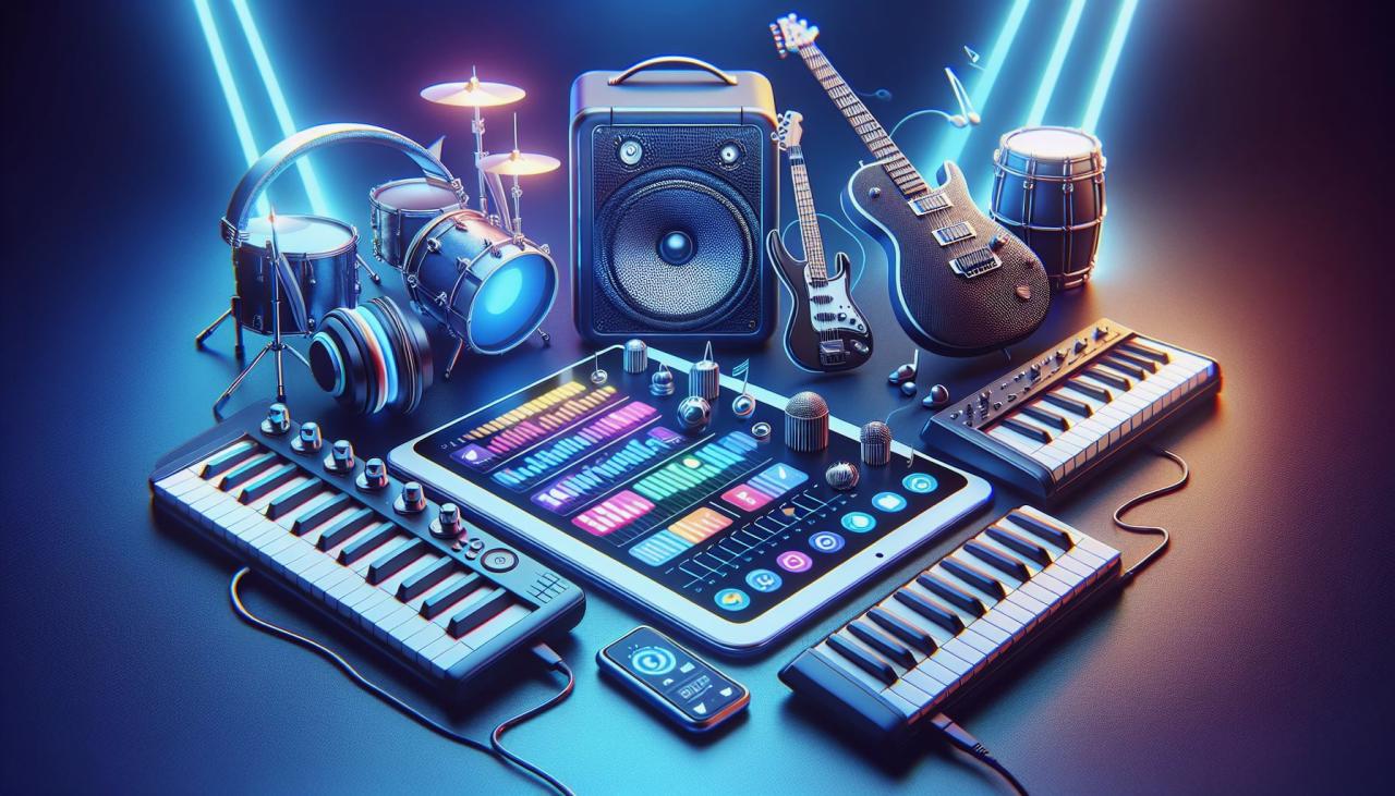 🎵 Гаджеты для музыкантов: технологические новинки для креатива и выступлений: 🎚️ Звукозаписывающее оборудование: от микрофонов до аудиоинтерфейсов