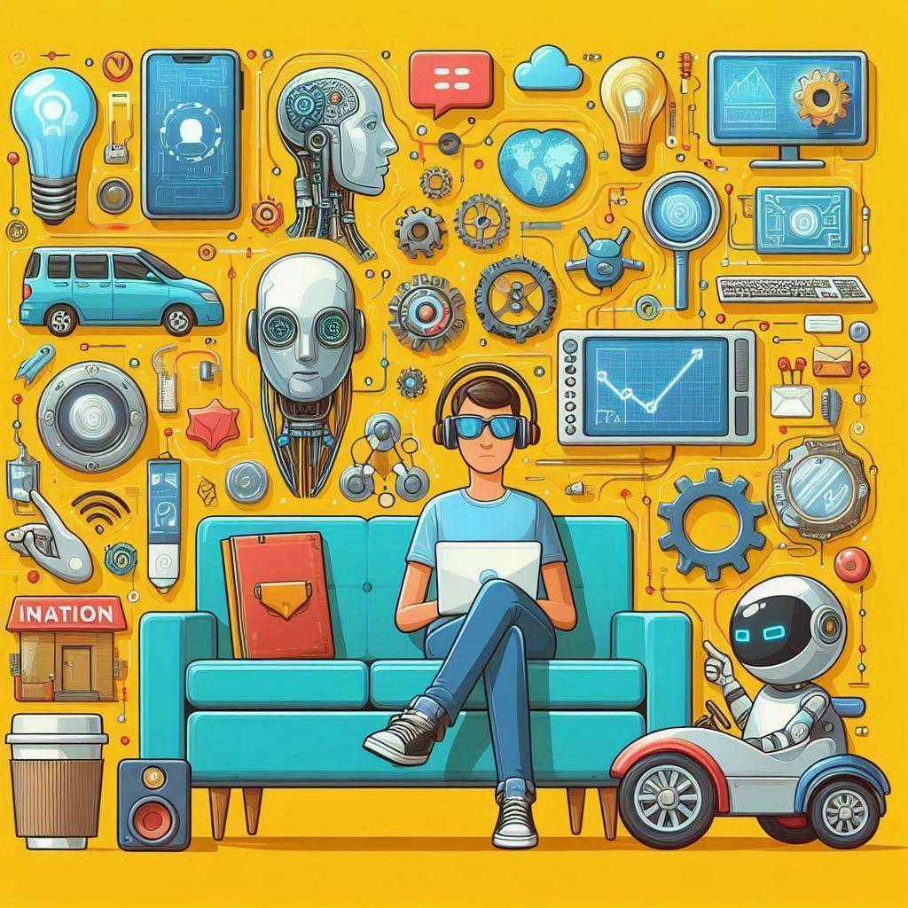 🤖 Искусственный интеллект в быту: самые интересные разработки и их применение: 💡 Умное освещение: автоматизация света в вашем доме