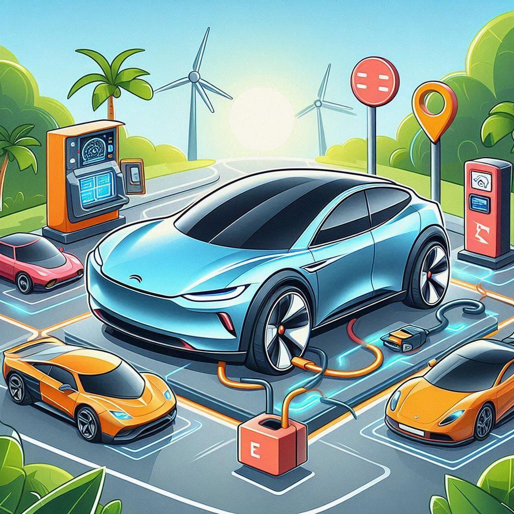 🚗 Электромобили будущего: самые ожидаемые модели и их особенности: ⚡ Зарядные станции: будущее инфраструктуры