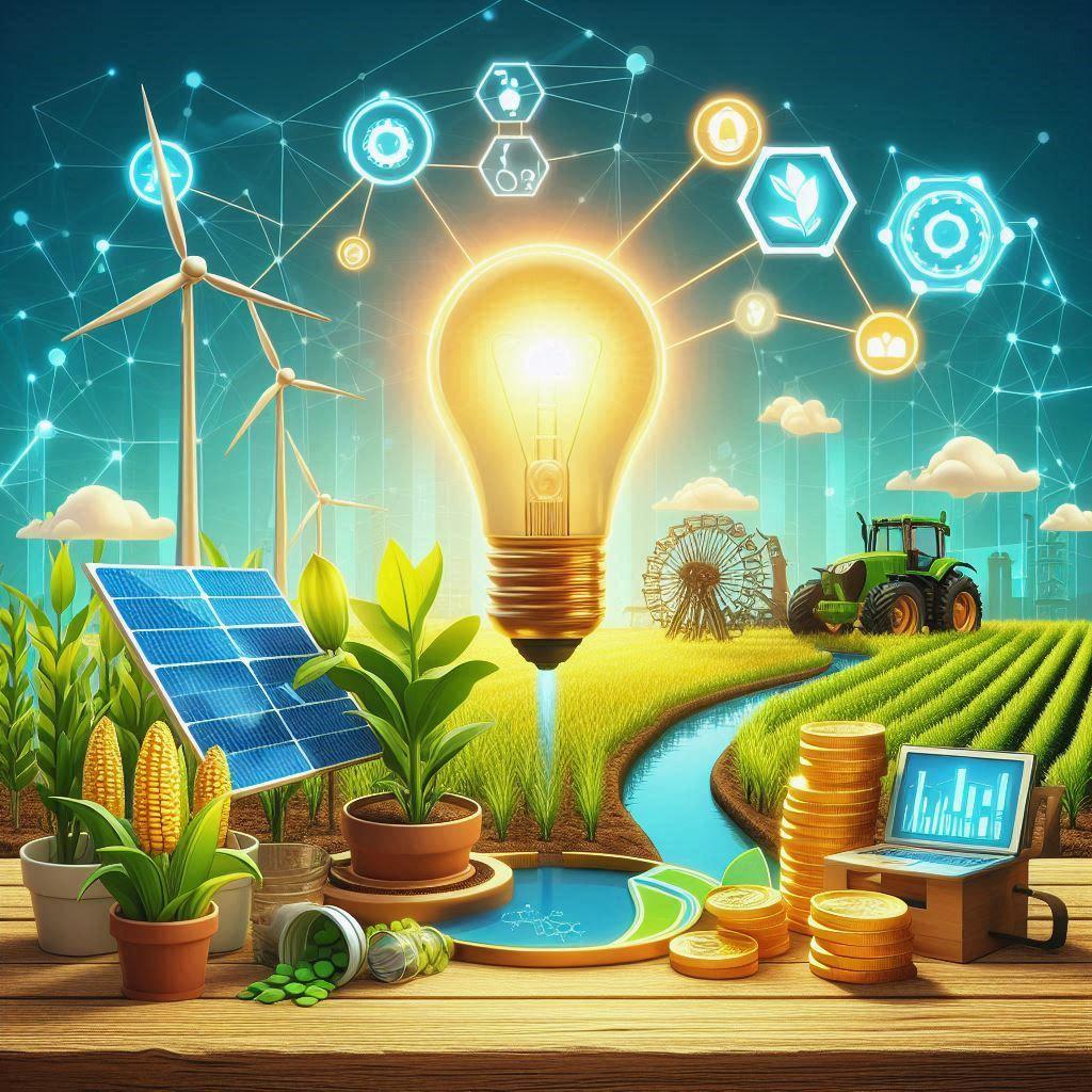 🌾 Топ-5 инновационных технологий в сельском хозяйстве: 💧 Умные системы орошения: экономия воды и повышение урожайности
